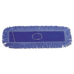 In-House Brand WASHABLE BLUE Dry Dust Mop Looped Head 24" x 5" - 1 Each