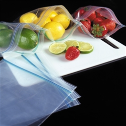 Boardwalk Reclosable Food Storage QUART Size Bags Ziploc Seal 500 Bags