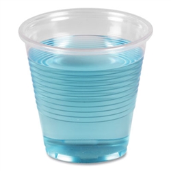 Boardwalk Translucent 5 Ounce Plastic Cold Cups 2500ct