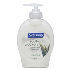 Liquid Softsoap Moisturizing Aloe Hand Soap 6 x 7.5oz Soft Soap Pump Bottles