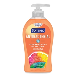 Liquid Softsoap Antibacterial Moisturizing Hand Soap - 6 x 11.25oz Soft Soap Pump Bottles