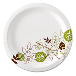 Dixie Pathways Collection Dinnerware Heavyweight 10" Coated Paper Plates 500ct