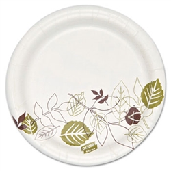 Dixie Pathways Collection Dinnerware Heavyweight 5 7/8" Coated Paper Plates 1000ct