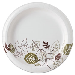 Dixie Pathways Collection Dinnerware Heavyweight 8 1/2" Coated Paper Plates 500ct