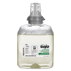 GOJO Green Certified Foam Hand Soap 2 x 1200ml TFX Touch Free Refill Cartridges