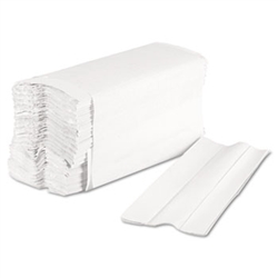 In-House Brand Economy C-Fold Paper Hand Towels White 2400ct