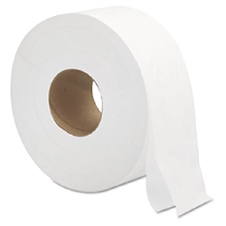 In-House Brand 9" JRT Jumbo Toilet Tissue Paper Rolls 2-Ply 12 x 500'