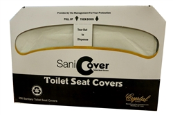 In-House Brand Half Fold Toilet Seat Covers 20 x 250
