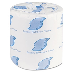 In-House Brand Toilet Tissue Paper Rolls 1-Ply 4" X 3.2" Sheet Size 96 x 1000ct