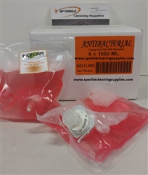 Inopak Antibacterial Foam Hand Soap Refill Cartridges 6 x 1000ml