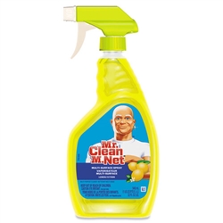 Mr. Clean All Purpose Cleaner Lemon Scent - 12 x 32 Ounce Spray Bottles
