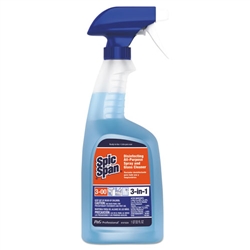 Spic and Span Disinfecting All-Purpose Disinfectant Spray & Glass Cleaner 8 x 32oz