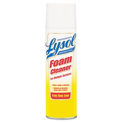 Professional Lysol Disinfectant Foam Cleaner 12 x 24oz Cans