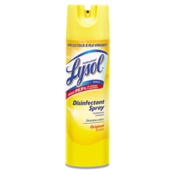 Professional LYSOL Brand Disinfectant Spray Original Scent - 12 x 19oz Aerosol Cans