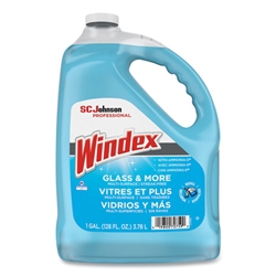 Windex Glass Cleaner w/ Ammonia D - 4 x 1 Gallon Refills