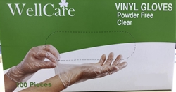 In House Brand Medical Exam Disposable Powder Free Vinyl Gloves 10 x 100ct SMALL