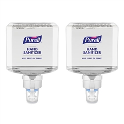 Gojo Purell - Advanced FOAM Hand Sanitizer Refills - Clean Scent - For ES8 Foam Dispensers - 2 x 1200ml FOAM Refill Cartridges
